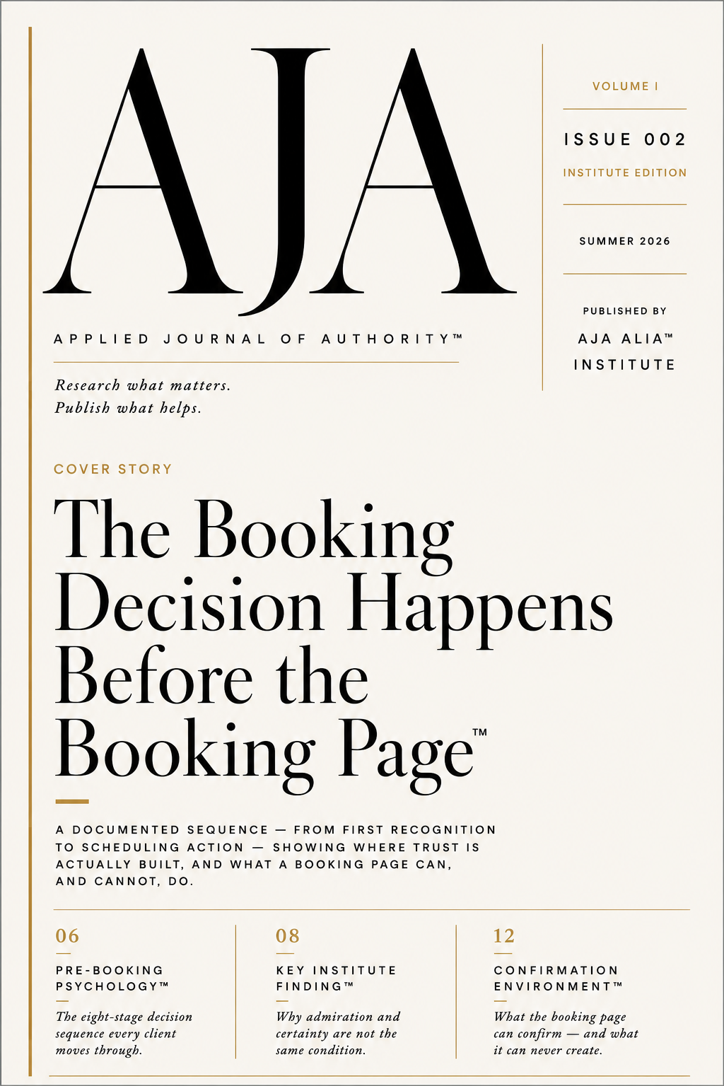 The Weekly AJA Edition™ — current issue cover