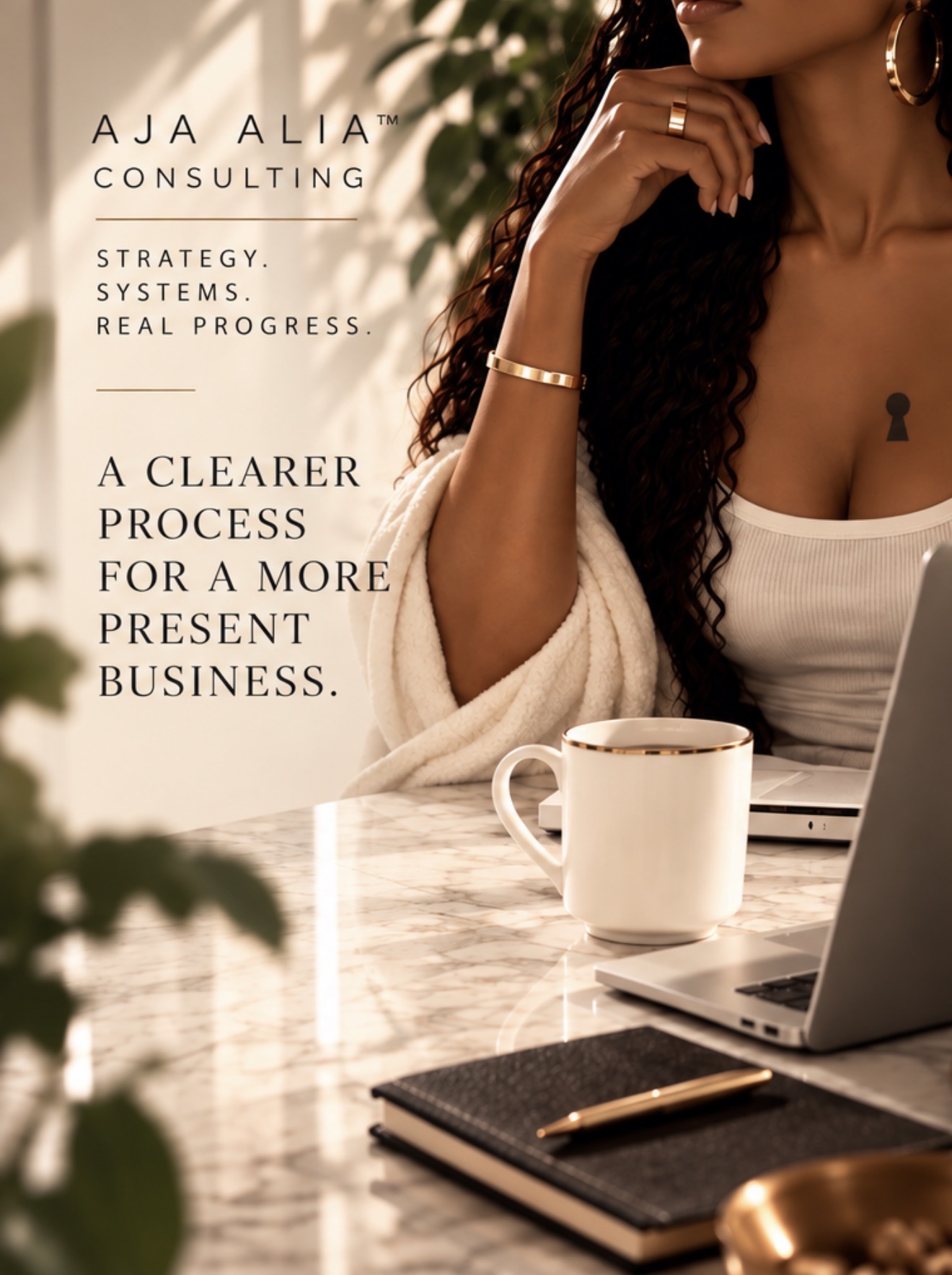 AJA ALIA Consulting editorial visual for Weekly Content Preparation